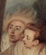 Jean-Antoine Watteau Gilles Detail oil painting